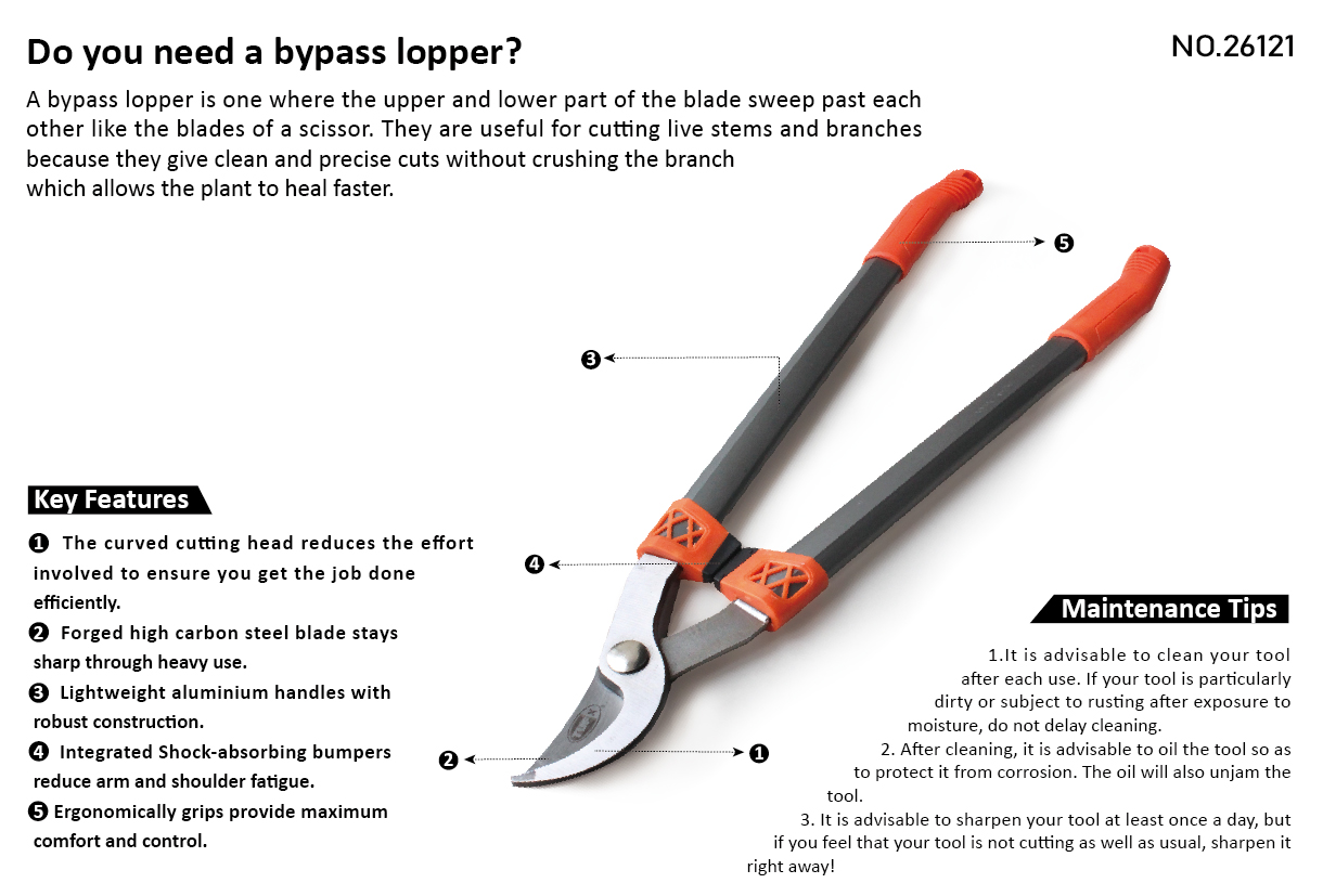 Professional Bypass Lopper